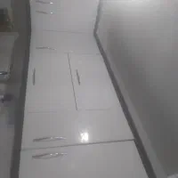 کابینت اشپزخانه ۵متر دیواری ۵مترزمینی درحدنو