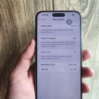 آیفون ۱۵پرومکس به شدت خونگی حتما آگهی را ببینید|موبایل|یزد, |دیوار