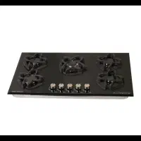 گاز رومیزی شیشه و استیل