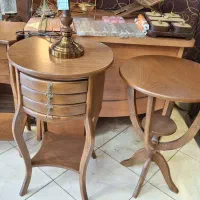 میز تلفن چوبی MDF