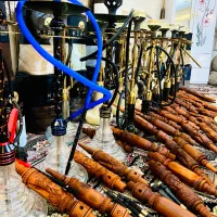 قلیان چلیم عربی اصل چوب سرخ اصل چوب گردو اصل|کلکسیون و سرگرمی|ایرانشهر, |دیوار