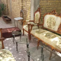 مبل 9 نفره سلطنتی|مبلمان خانگی و میز عسلی|مرودشت, فیروزی|دیوار