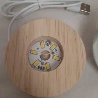 چراغ گوی کریستال|چراغ خواب و آباژور|جیرفت, |دیوار