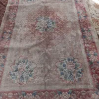 جفت فرش دستبافت ابریشم ۱ونیم در۲ونیم متر