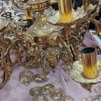 لوستر ۶شاخه ۱۲لامپ|لوستر و چراغ آویز|نسیمشهر, |دیوار