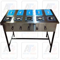 کته پز صنعتی/اجاق گازکافی شاپی پنج شعله بنماری دار|کافی‌شاپ و رستوران|مشهد, شیرحصار|دیوار