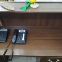 دو عدد تلفن رو میزی تیپ تل