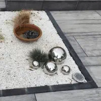 سنگ و شن سفید شکسته پاناما مخصوص کفسازی و نما