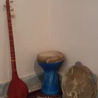 سه تار تنبک دایره زنگی دکوری