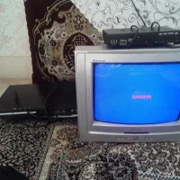 تلویزیون ۱۴ با دیجیتال و ۲عدد دی وی دی فلش