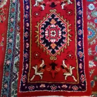 یک جفت فرش پادری دستبافت نو