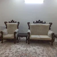 مبل هفت نفره با میز ناهار خوری ست|مبلمان خانگی و میز عسلی|یزد, |دیوار