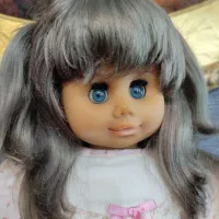 عروسک مو طوسی