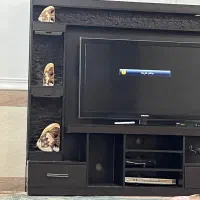 میز تلویزیون/ساعت دیواری