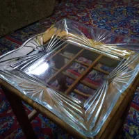ظرف شیرینی خوری/میوه خوری کریستال ارزان