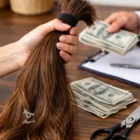 فروش  و خریدار موی طبیعی (مرکز خرید مو)