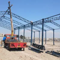 ساخت ونصب.انواع سازه های.فلزی.جوش.وپیچ ومهره