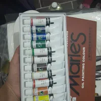 کل وسایل های رنگ روغن فقط یکبار استفاده شده