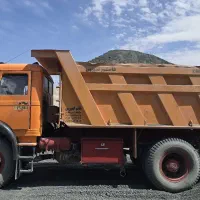 حمل شن کارگاهی رودخانه ای طارم به گیلان با تریلی