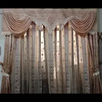 دو عدد پرده پذیرایی ست کامل