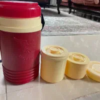 فلاسک غذا|ظروف نگهدارنده، پلاستیکی، یک‌بارمصرف|تهران, جنت‌آباد جنوبی|دیوار