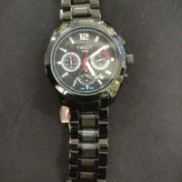 ساعت تیسوت مدل ۱۸۵۳ در حد نو کم کار رنگ مشکی ثابت