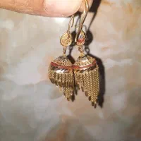 گوشواره جمجمه ای طلا۷گرم
