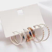 گوشواره نیم حلقه چند جفتی چند رنگ|بدلیجات|کرمان, |دیوار