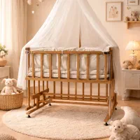 تخت کنار مادر گهواره شو تمام چوب