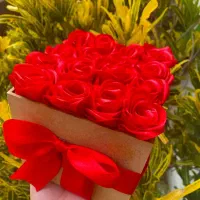 گل رز ربانی|گل مصنوعی|شهرکرد, |دیوار