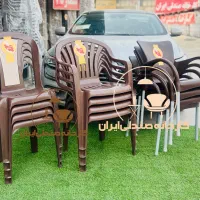 صندلی پلاستیکی  باغی کافه طرح قیا