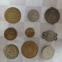 ۹عدد سکه قدیمی کلکسیونی عتیقه|کلکسیون سکه، تمبر، اسکناس|تهران, شوش|دیوار