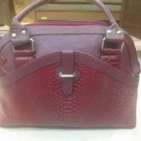 کیف مجلسی زنانه . نیمه چرم .