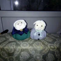 عروسک ننه سرما وآقا جون برای شب یلدا|صنایع دستی و سایر لوازم تزئینی|لاهیجان, آهندان|دیوار