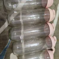 شیشه خوشکبار دهن دار ۵عددنو|ظروف نگهدارنده، پلاستیکی، یکبارمصرف|زاهدان, |دیوار