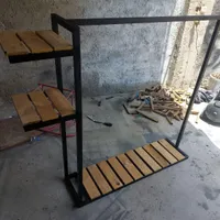 رگال چوب فلز پروفیل سبک
