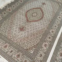 جفت ۶متری هس کرم قهوه‌ای هاشیه ابریشم|فرش|فردیس, فرامرزیه|دیوار