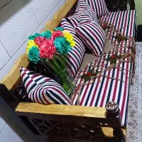 مبل سنتی چوبی|مبلمان خانگی و میز عسلی|بندرعباس, |دیوار