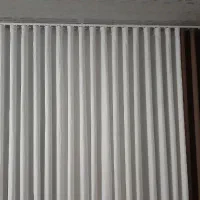دوخت پرده مینیمال،پانچ،پلیسه، پشت دری