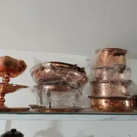 ظروف مسی نو و قدیمی|ظروف پختوپز|خرمدره, |دیوار