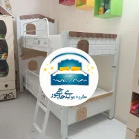 تخت خواب دو طبقه حاجی پور(تختخواب۲دو نفره)تشک ماهی|تخت و سرویس خواب|مشهد, حسین‌آباد|دیوار