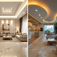 اجرای سقف کناف و دکراسیون داخلی اقساط۴ ماهه