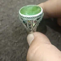 انگشتر زبرجدمعدنی کلکسیونی