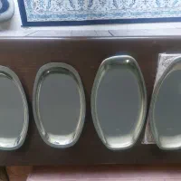 دیس مرغ خوری استیل قدیمی