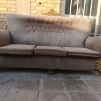 فروش ۴ عدد مبل|مبلمان خانگی و میز عسلی|شهرضا, |دیوار