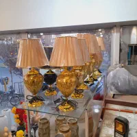 اباژورهای رو میزی انتیک اک|چراغ خواب و آباژور|قم, شهرک فاطمیه|دیوار