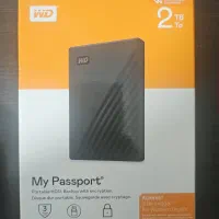 هارد اکسترنال ۲ ترابایت وسترن دیجیتال کاملا نو