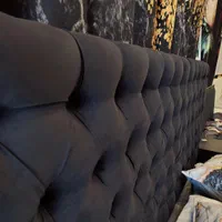 تخت خواب کینگ چستر دکوراتیک|تخت و سرویس خواب|مشهد, زمرد|دیوار