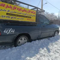 پراید وانت مدل ۹۲شاسی سالم دورنگ