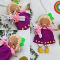 عروسک ببعی بافتنی